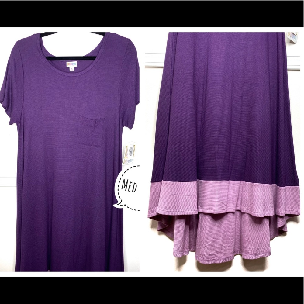 Lularoe Carly Dress (DIPPED!! 💜)